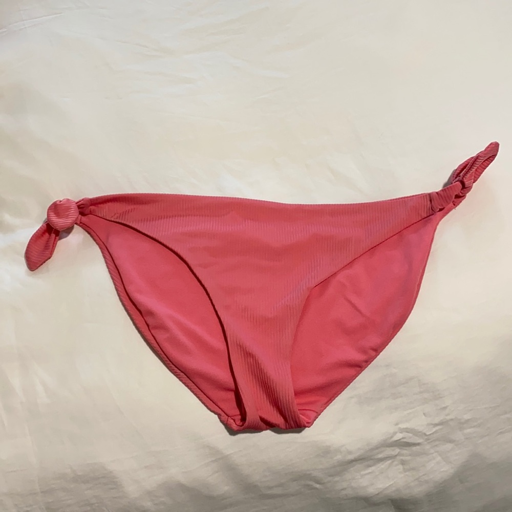 Pink Tie Bikini Bottoms